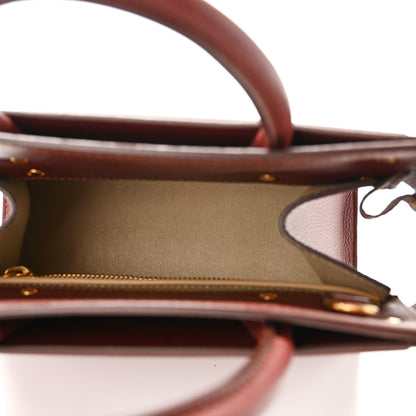 Givenchy Grained Calfskin Mini Horizon Satchel Oxblood 5 of 10