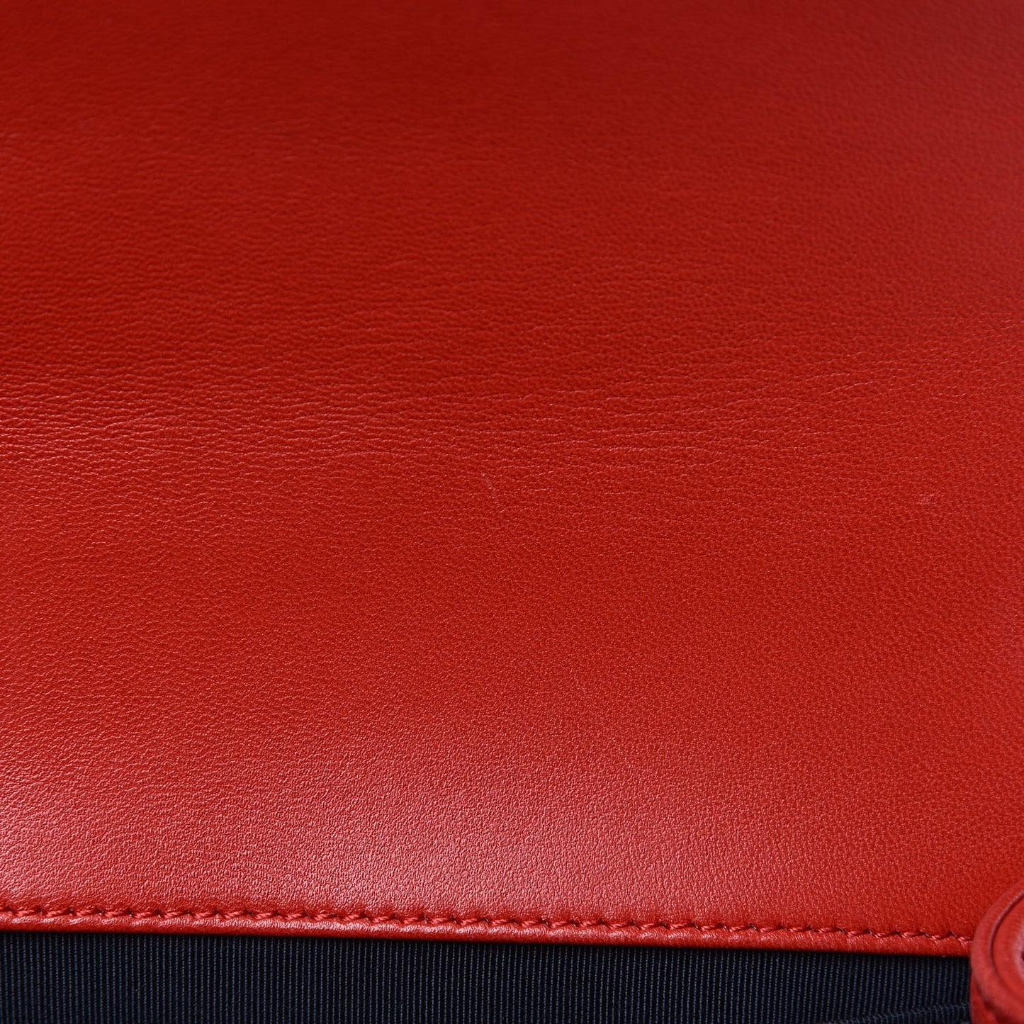 Lambskin Embossed Medium Boy Cube Flap Red