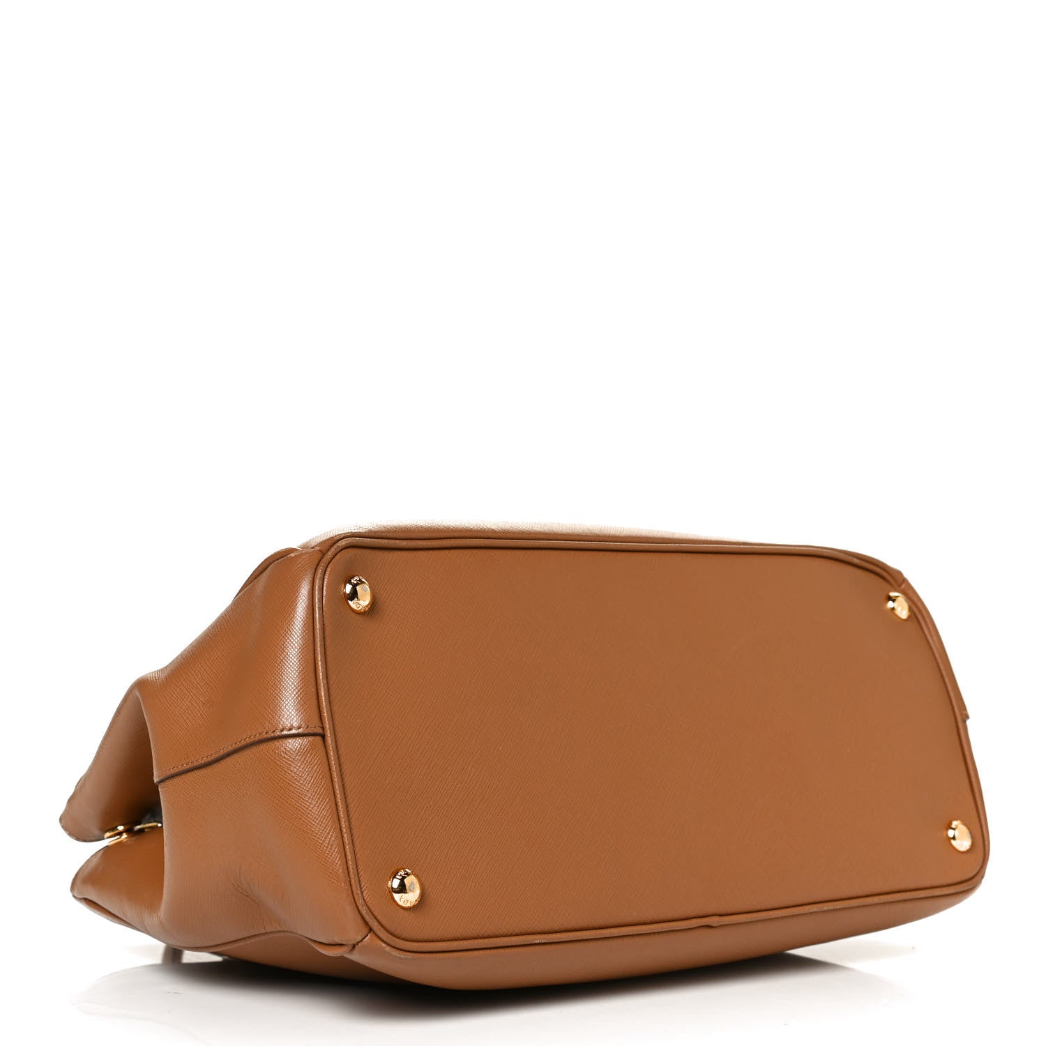 Prada Saffiano Medium Galleria Double Zip Tote Caramel 4 of 14