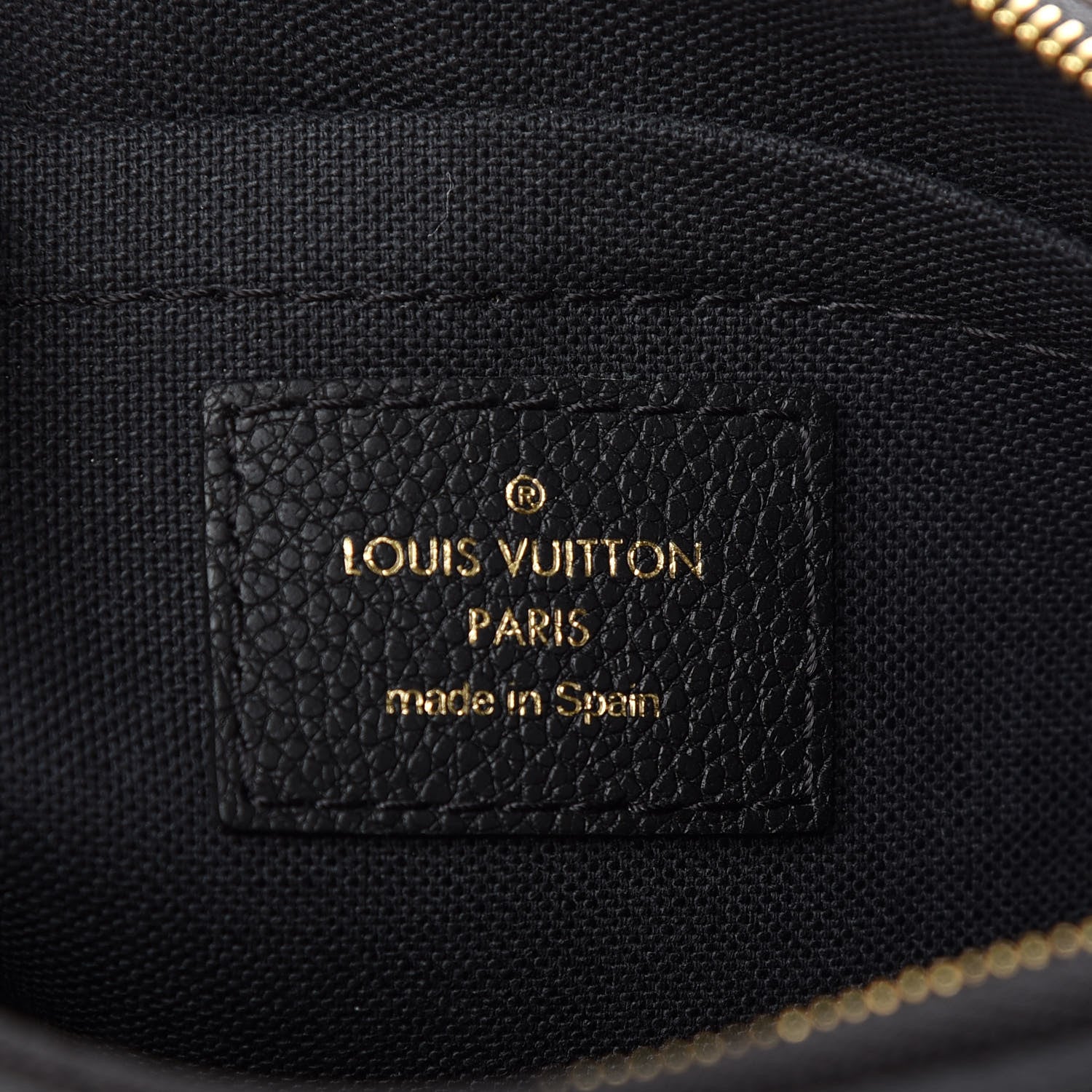 Louis Vuitton Monogram Pallas Clutch Black 6 of 11