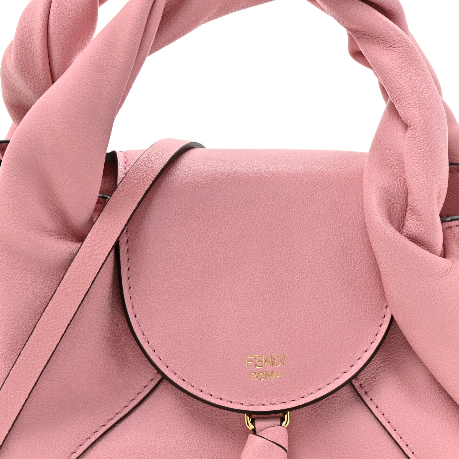 Fendi Calfskin Mini Spy Pink 8 of 10