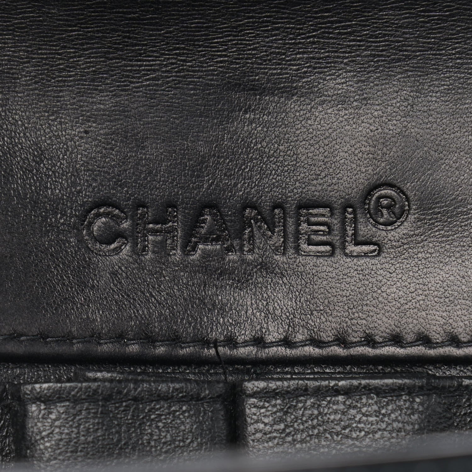 Chanel Patent Quilted East West Chocolate Bar Flap Black 6 of 9