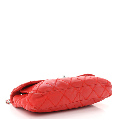 Chanel Lambskin Ultimate Stitch Maxi Flap Red 4 of 16