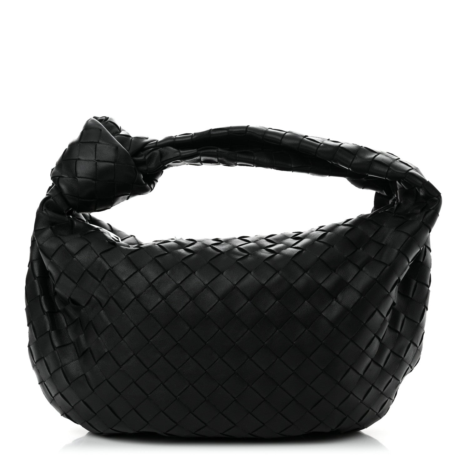 Bottega Veneta Nappa Intrecciato Teen Jodie Hobo Black 1 of 10