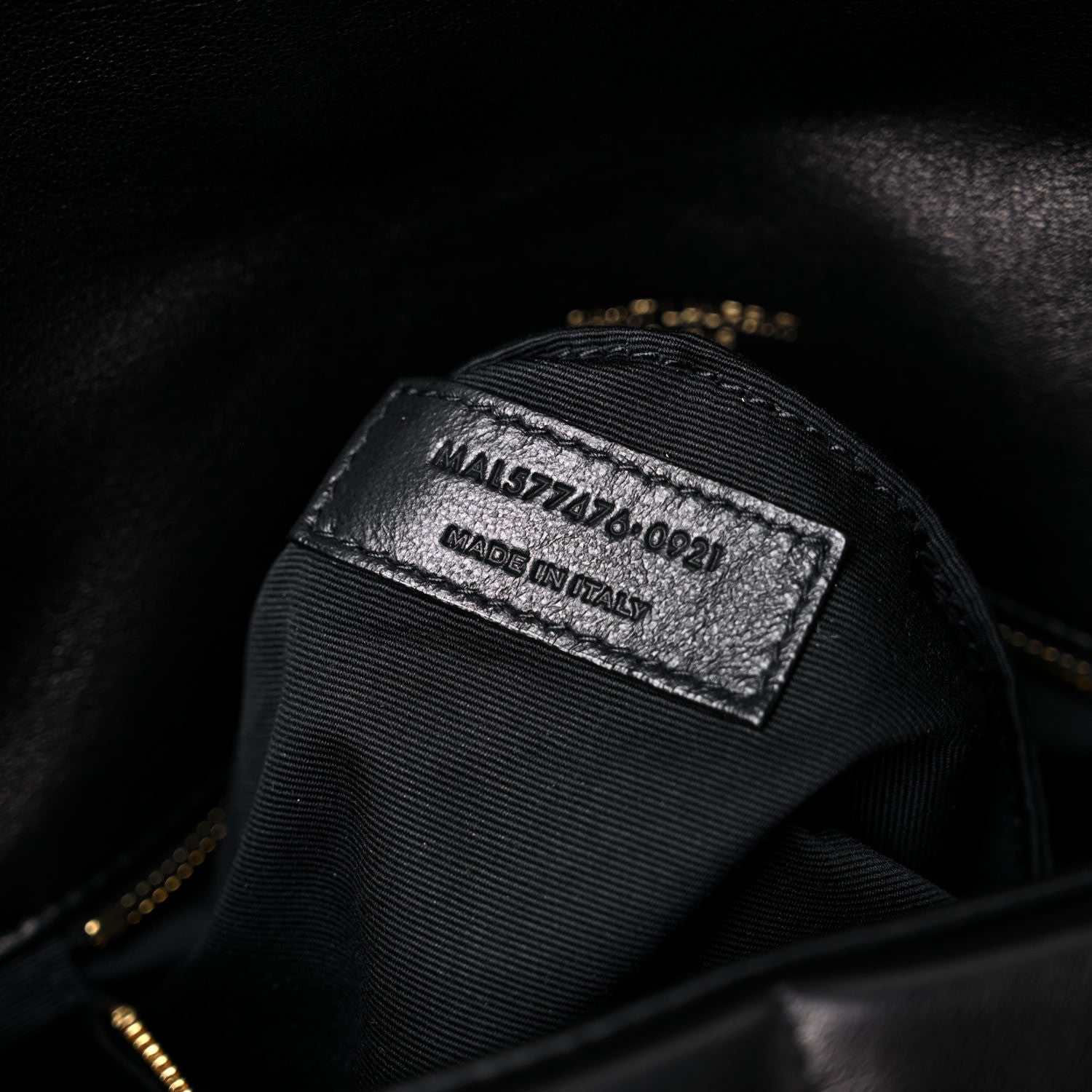 Saint Laurent Lambskin Quilted Small Loulou Puffer Monogram Chain Satchel Black 7 of 15