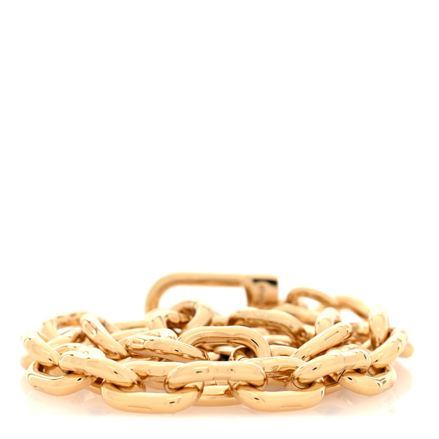 Louis Vuitton Short Chain Strap Gold 2 of 3