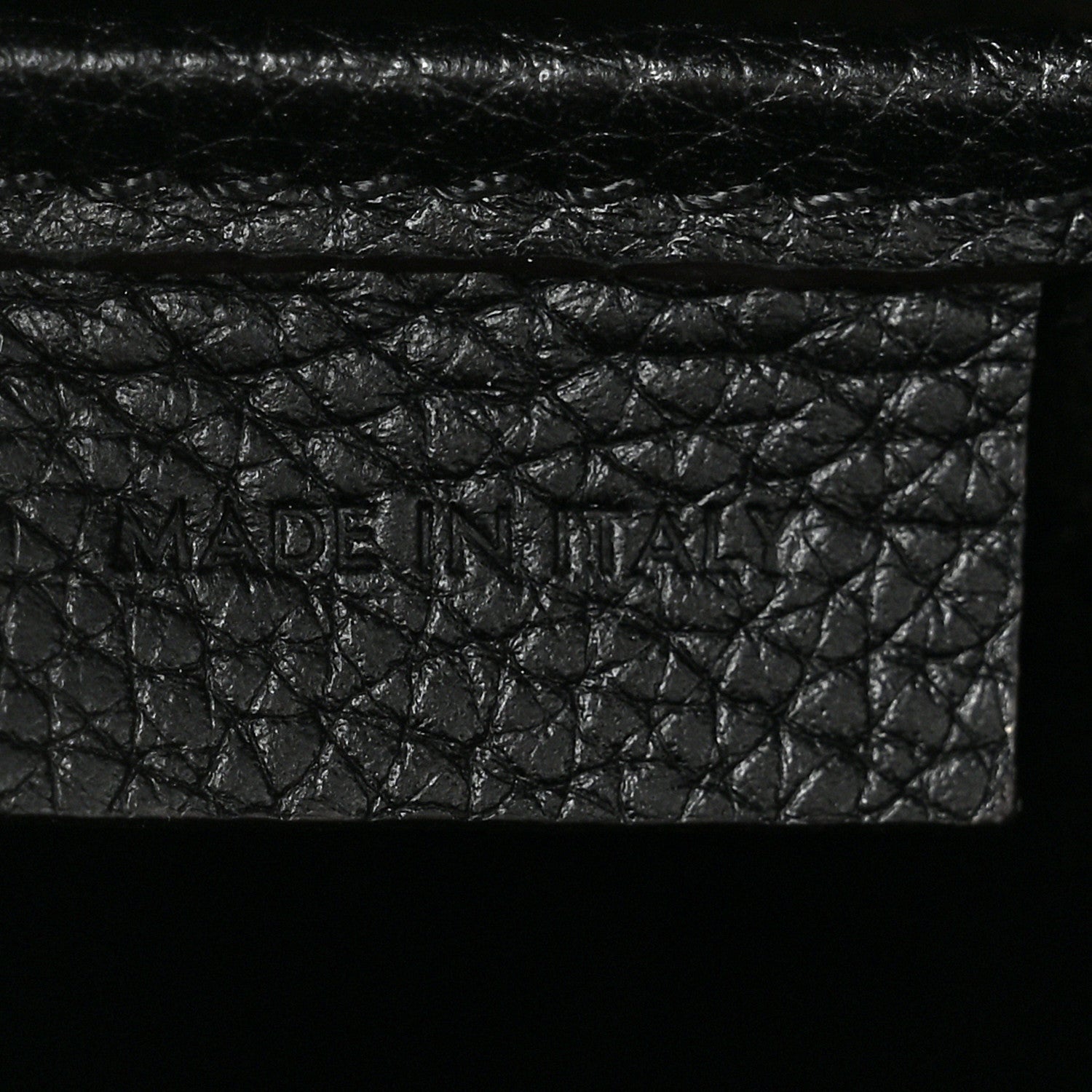 Celine Drummed Calfskin Nano Luggage Black 7 of 10