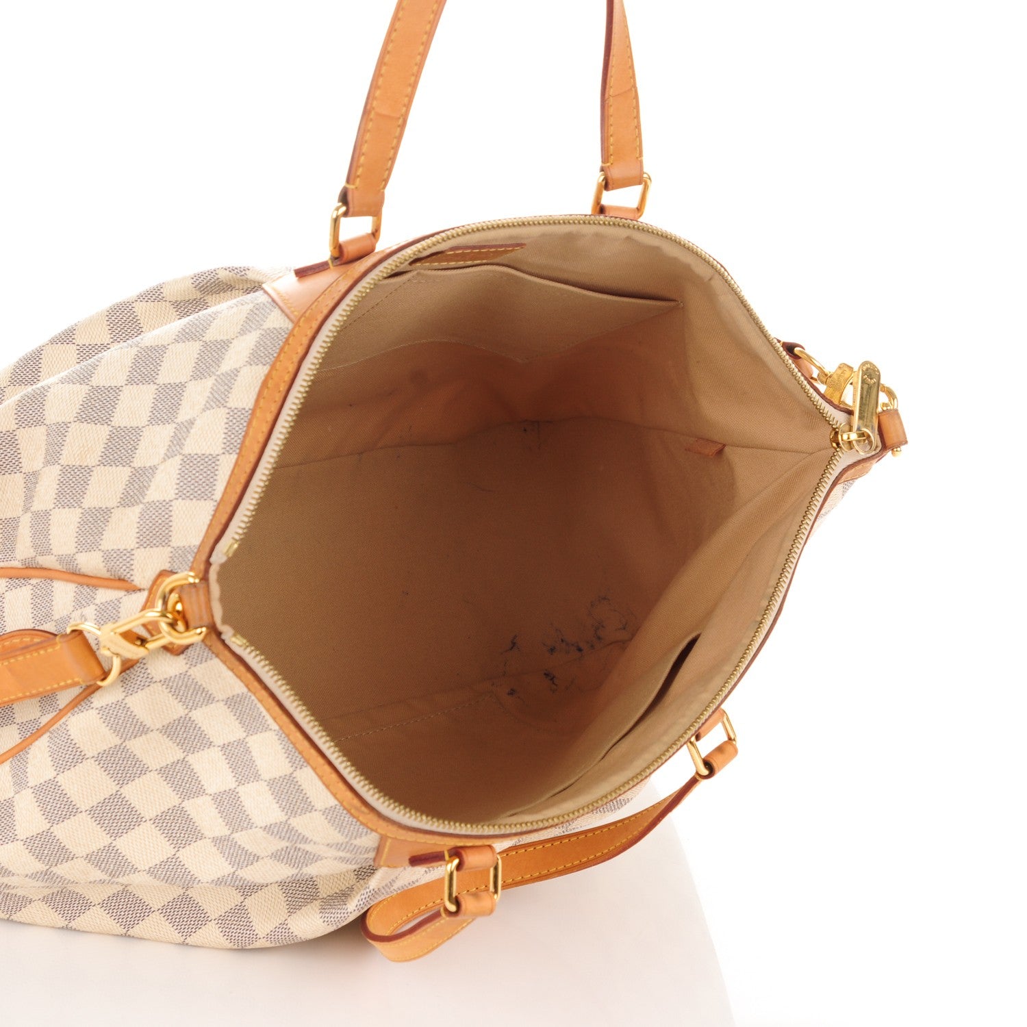 Louis Vuitton Damier Azur Siracusa GM 5 of 14