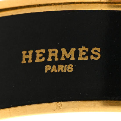 Hermes Enamel Printed Wide Bracelet 70 4 of 5