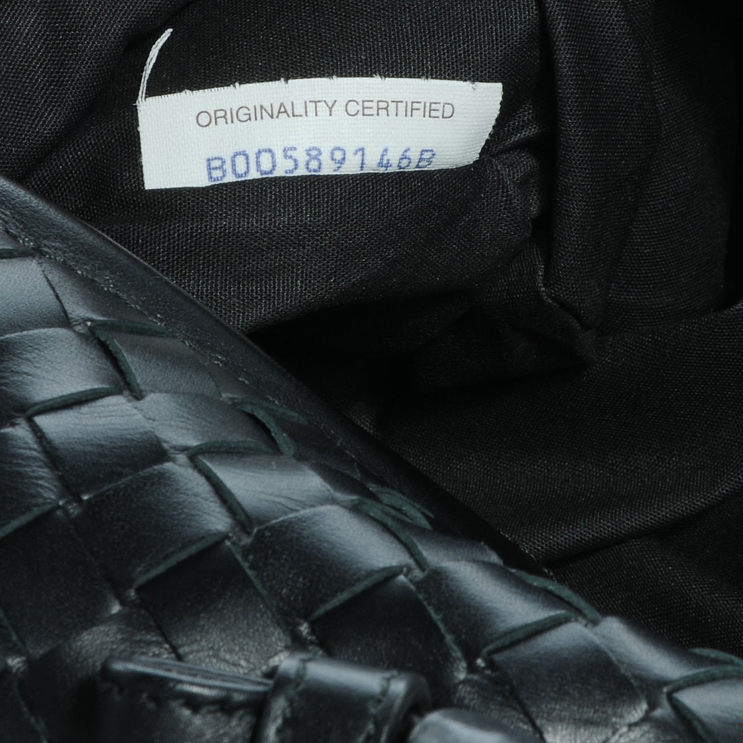 Intrecciato VN Briefcase Black