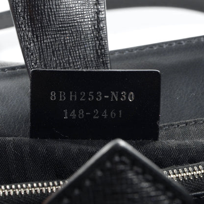 Fendi Saffiano Monster Colorblock Petite 2Jours Tote Black 8 of 10