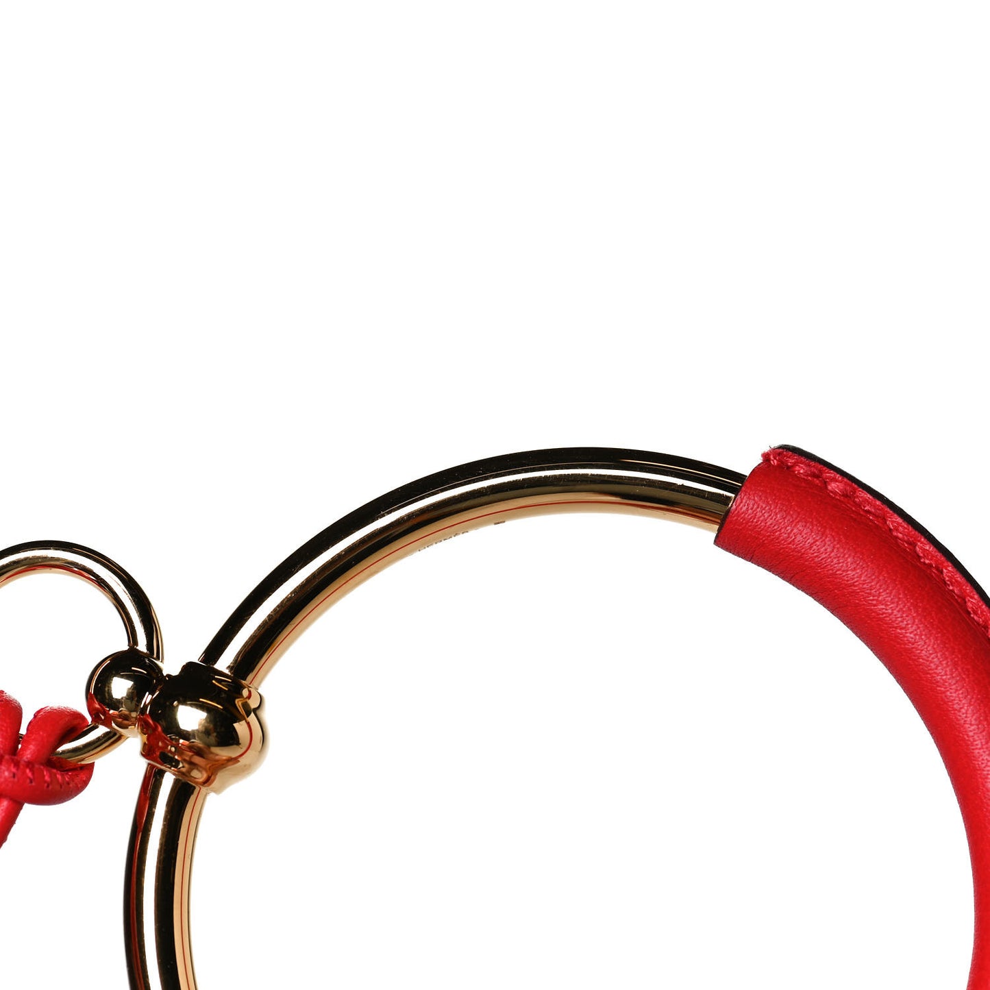 Swift Grand Loop Pendant Necklace Rouge Casaque