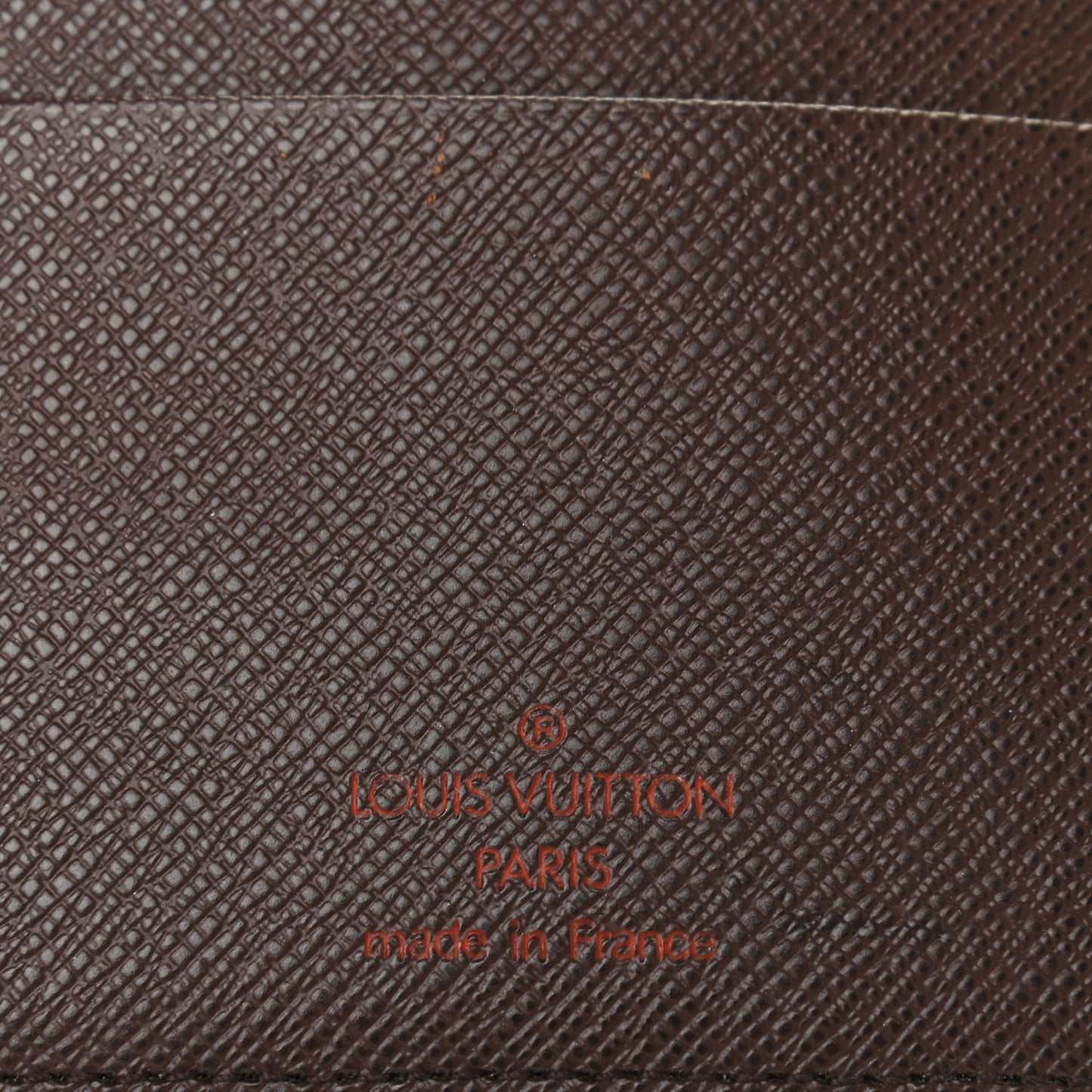 Damier Ebene Medium Ring Agenda Cover