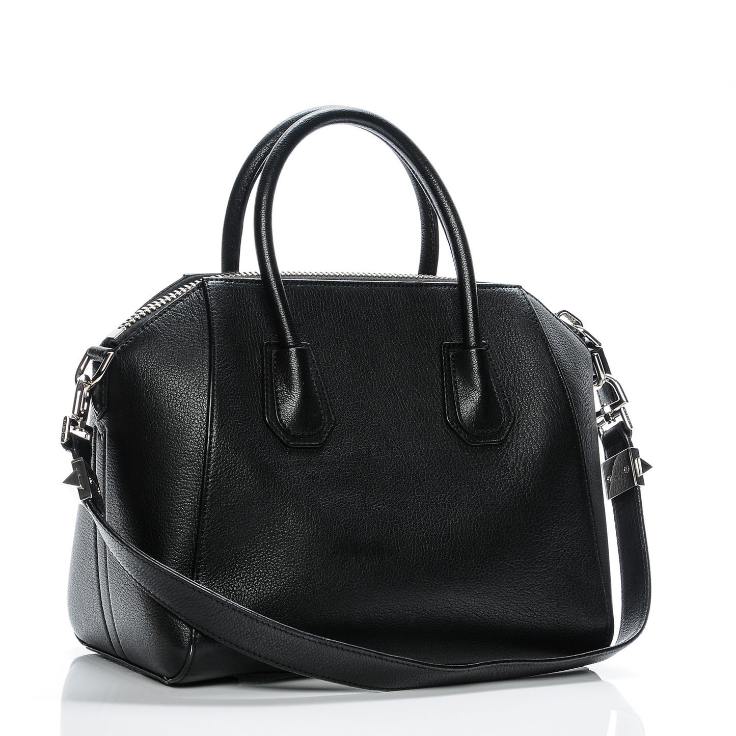 Sugar Goatskin Small Antigona Black
