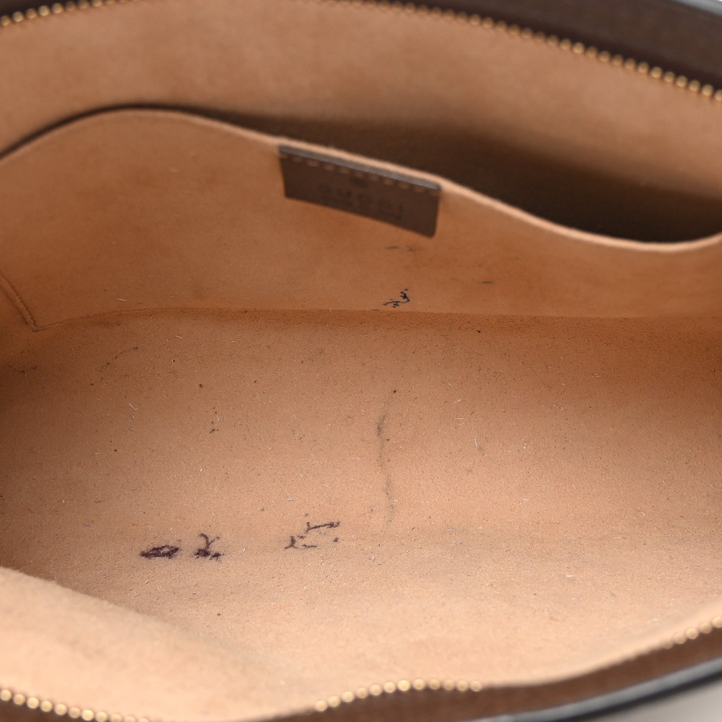 GG Supreme Monogram Web Ophidia Pouch Brown