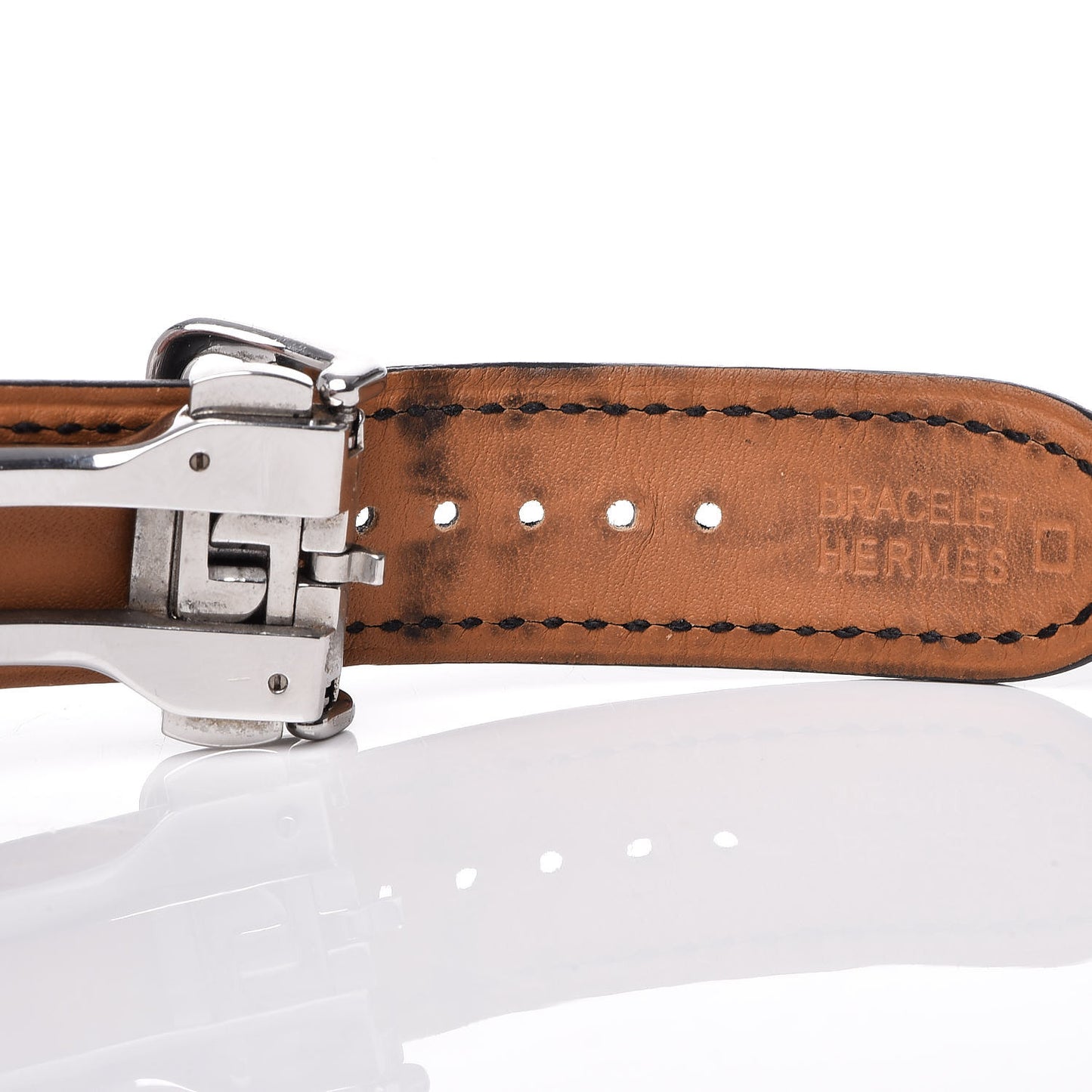 Stainless Steel Alligator 41mm Arceau Squelette Automatic Watch Noir