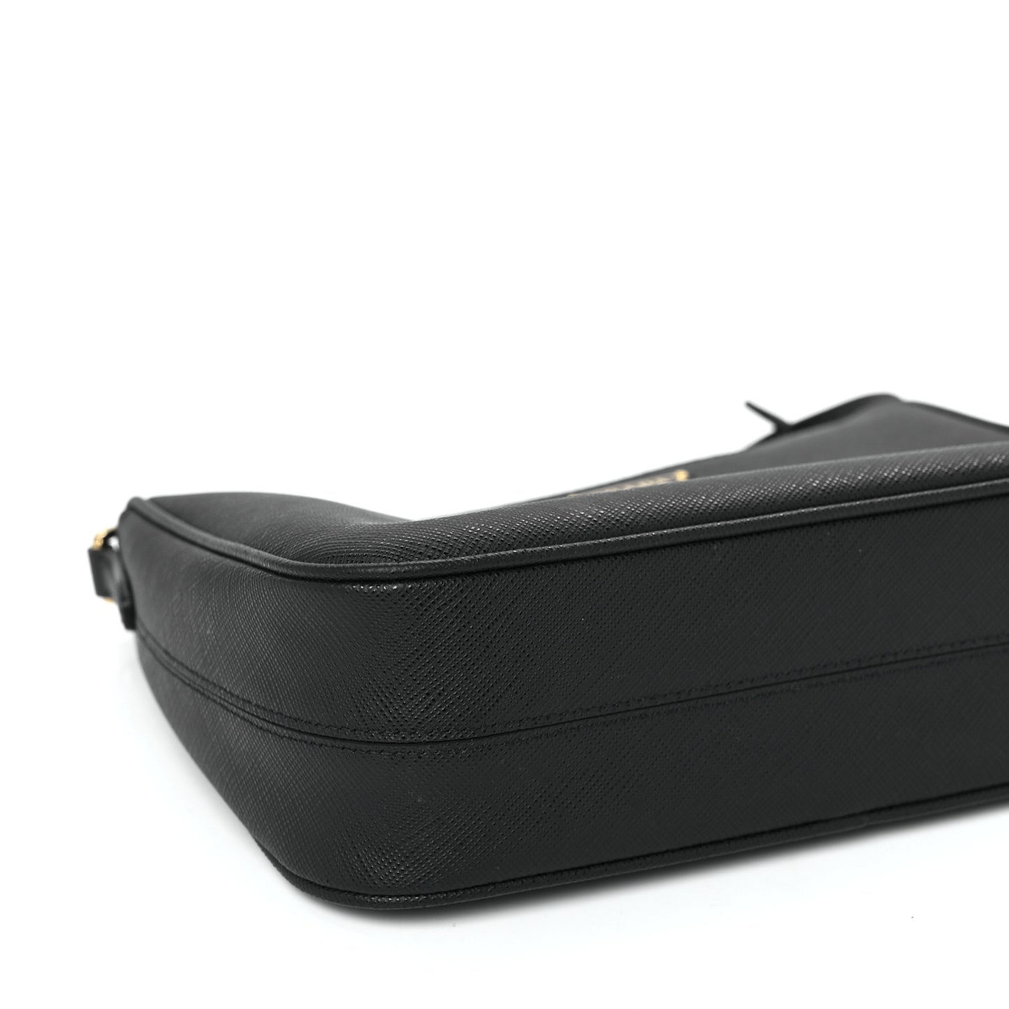 Saffiano Lux Re-Edition 2005 Shoulder Bag Black