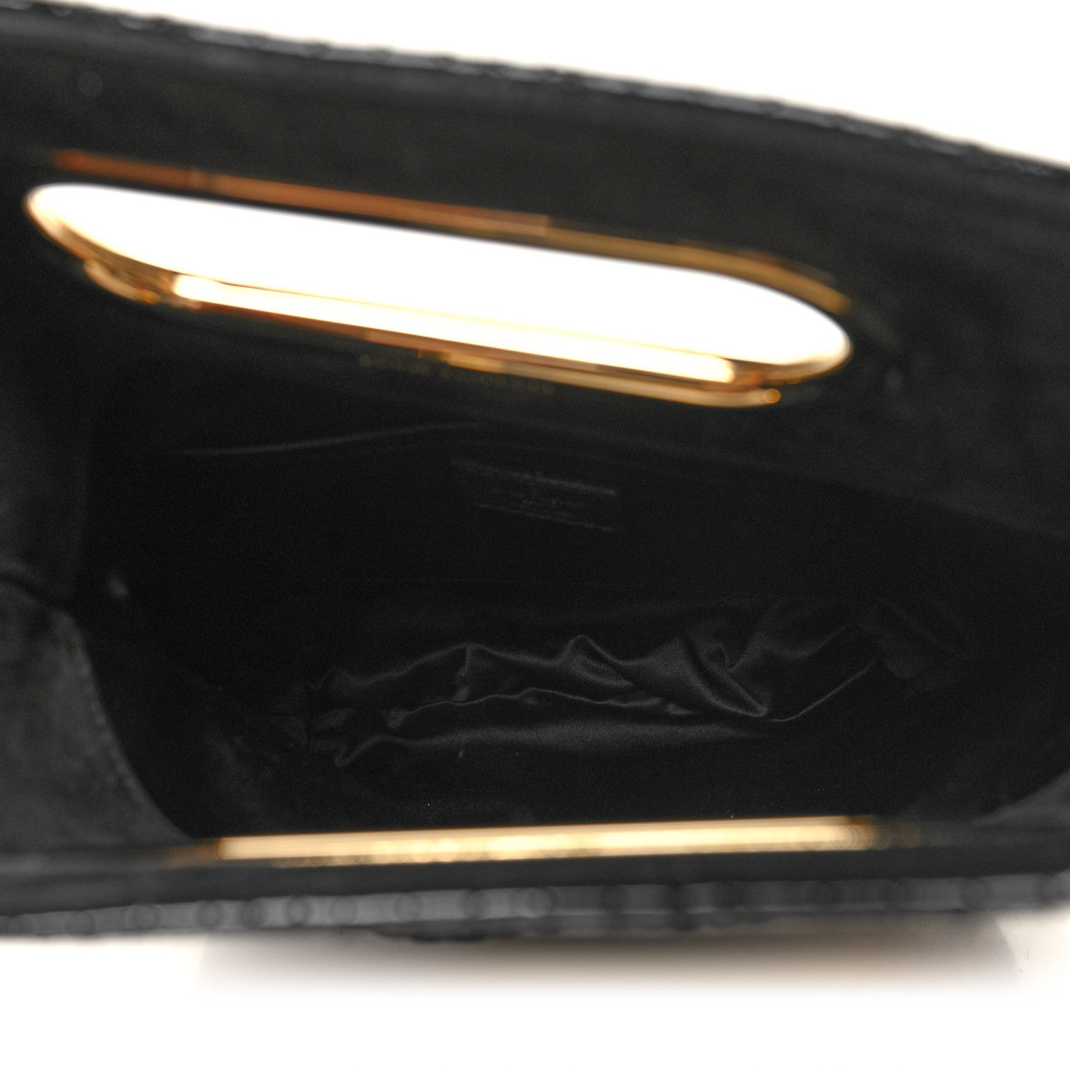 Louis Vuitton Suede Monogram Motard Afterdark Clutch Black 5 of 9
