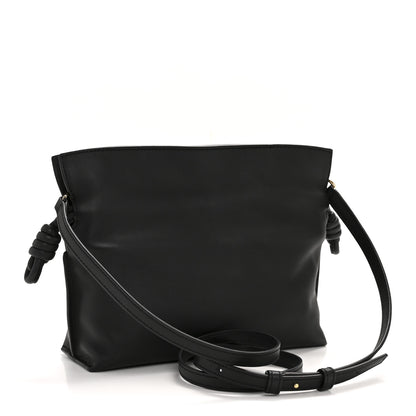 Loewe Calfskin Mini Flamenco Knot Clutch Black 3 of 10