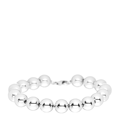 Tiffany Sterling Silver 10mm HardWear Ball Bracelet 1 of 4