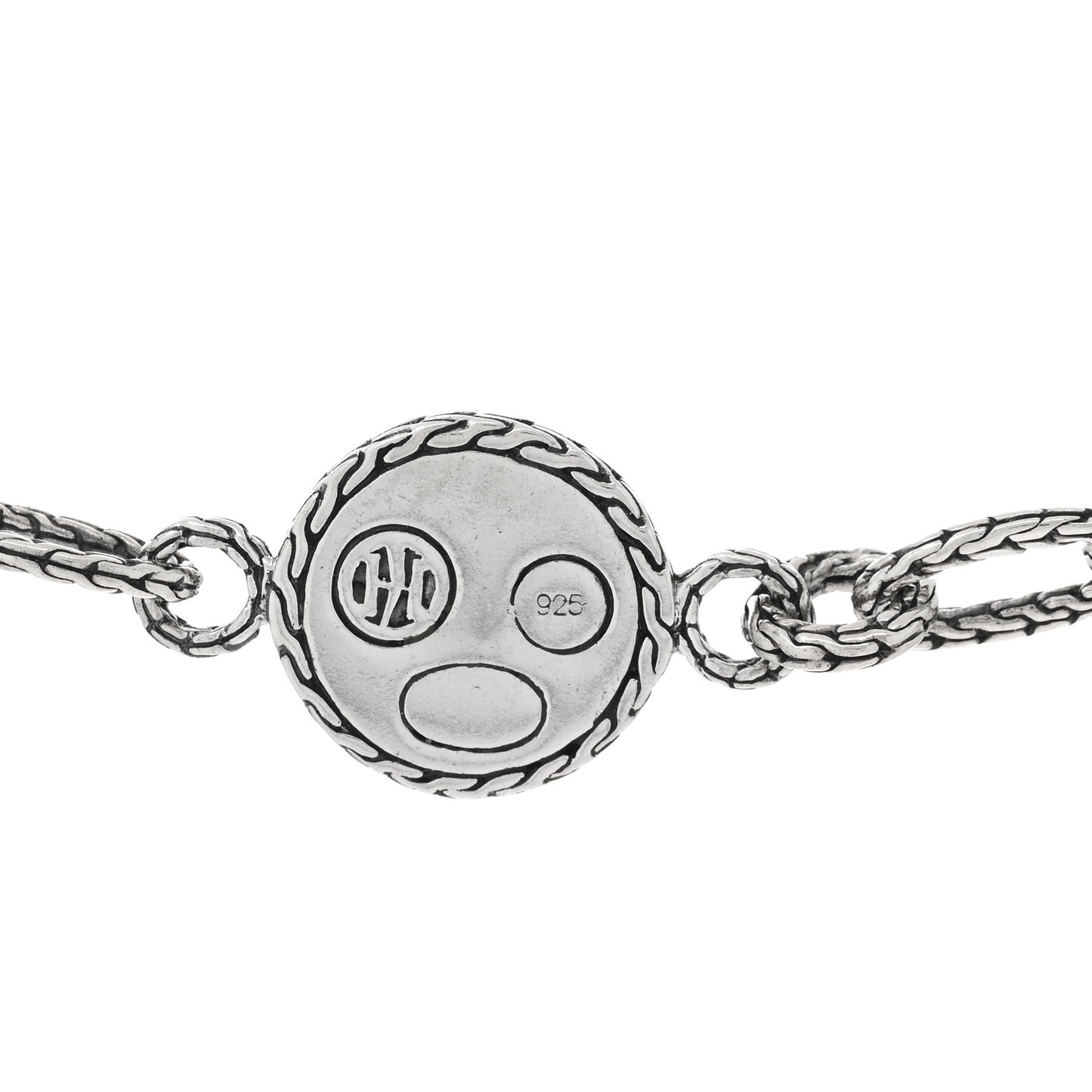 Sterling Silver Dot Station Chain Necklace