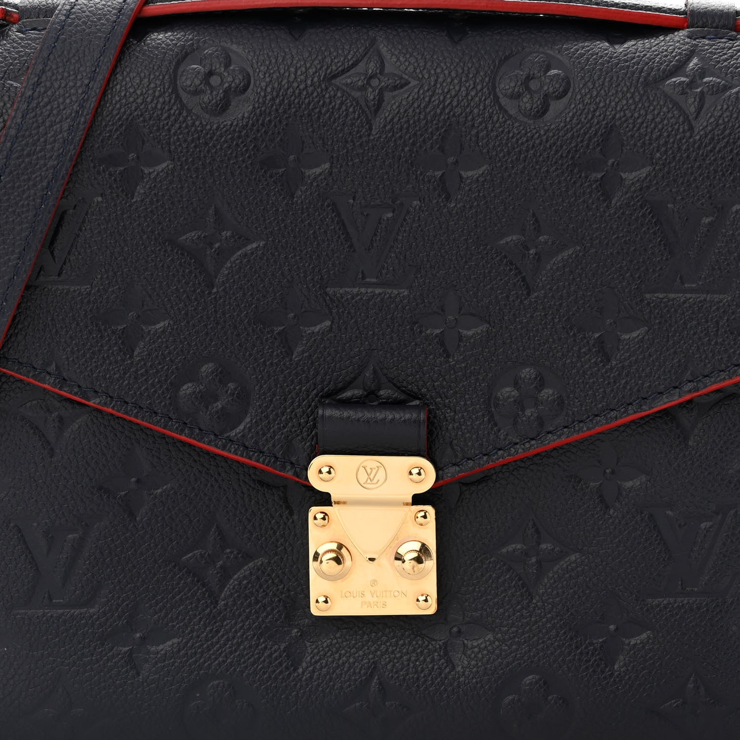 Louis Vuitton Empreinte Pochette Metis Marine Rouge 8 of 11