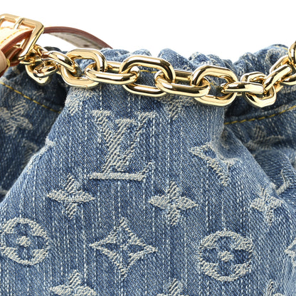 Louis Vuitton Monogram Denim Nano Noe Blue 7 of 9