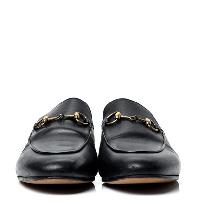 Gucci Calfskin Womens Princetown Slippers 37.5 Black 2 of 11