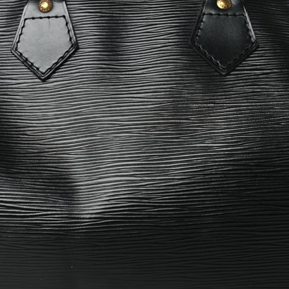 Louis Vuitton Epi Speedy 35 Black 7 of 10