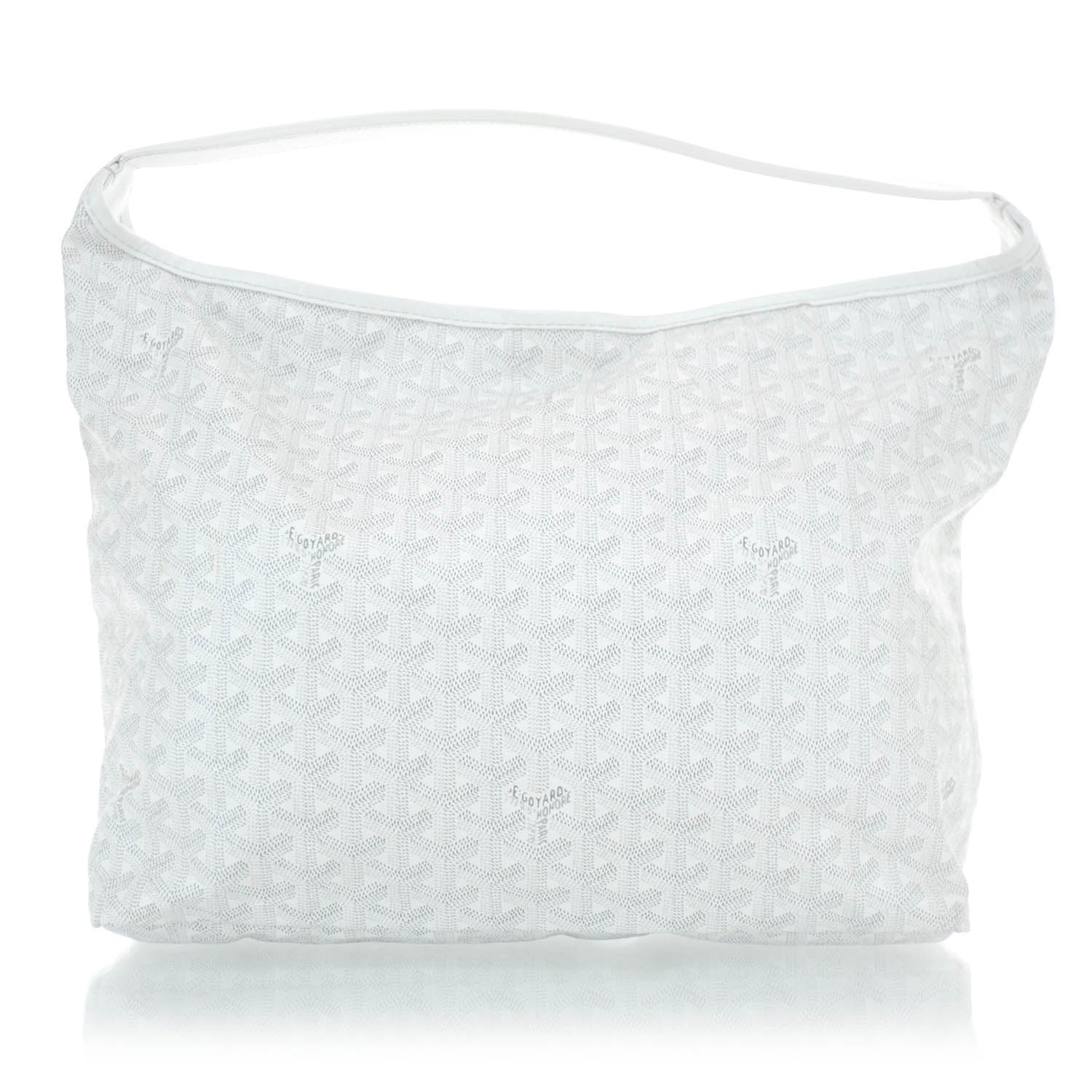 Goyard Goyardine Fidji Zip Hobo White 3 of 14