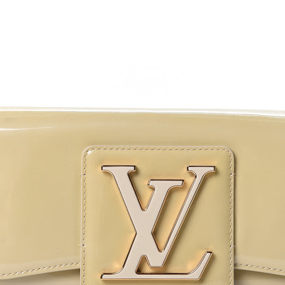 Louis Vuitton Patent Sobe Clutch Blanc Corail 6 of 10