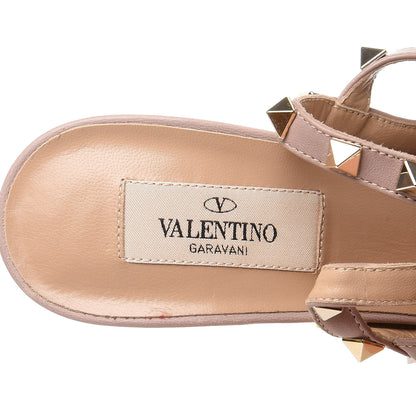 Valentino Garavani Nappa Rockstud Ankle Strap 100mm Pumps 39 Naples 39 Yellow Poudre 7 of 9