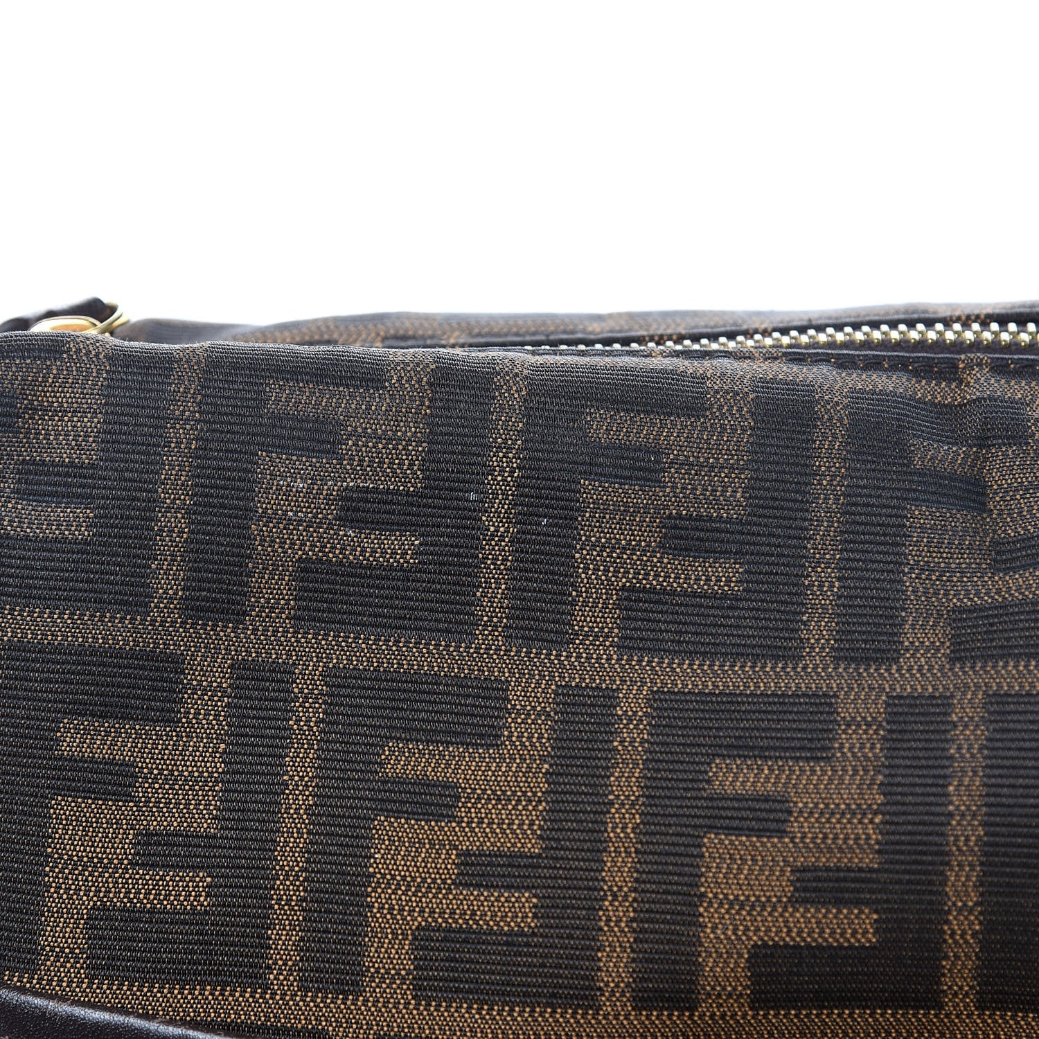 Fendi Zucca Vitello Chef Crossbody Bag Tobacco Moro 11 of 14