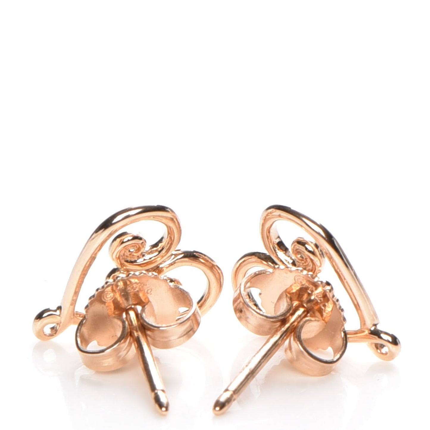 18K Rose Gold Paloma's Venezia Goldoni Heart Earrings