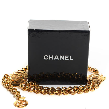 Chanel CC Coin Chain Belt Gold 5 of 6