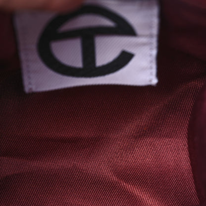 Telfar Vegan Leather Small Shopping Bag Oxblood 5 of 15
