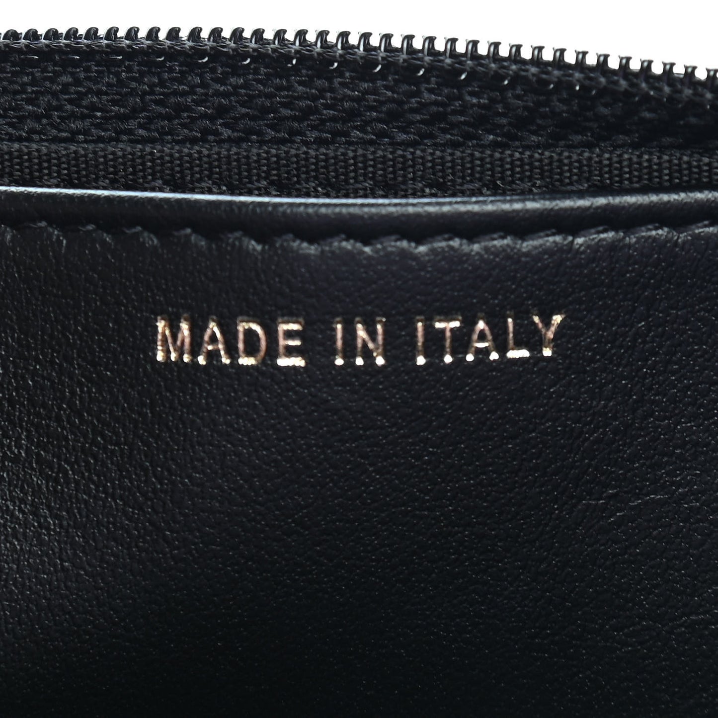 Caviar Quilted Boy Wallet On Chain WOC Black