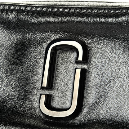 Marc Jacobs Supple Natural Grain Calfskin The Softshot 27 Bag Black 6 of 6