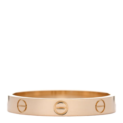 Cartier 18K Yellow Gold 3.5mm LOVE Wedding Band Ring 66 11.5 3 of 5