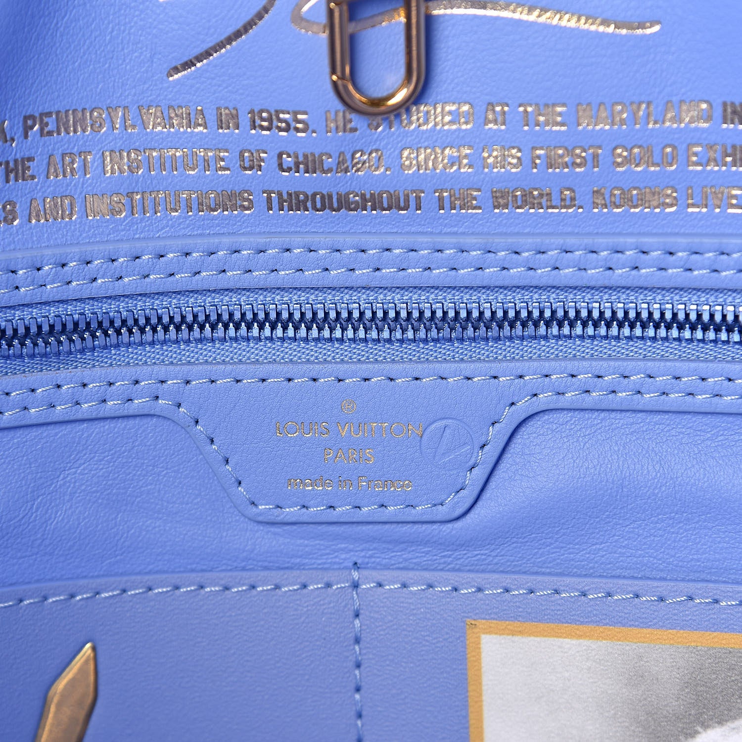 Louis Vuitton Masters Monet Neverfull MM 7 of 10