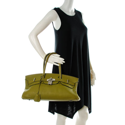 Hermes Taurillon Clemence JPG Birkin 42 Chartreuse 12 of 35