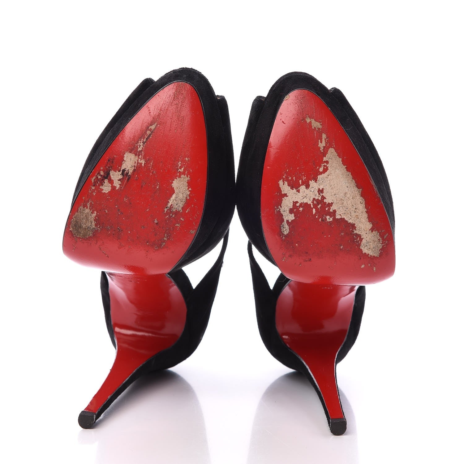 Christian Louboutin Suede Lady Corset 150 Pumps 39 Black 7 of 9