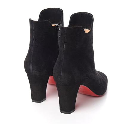 Christian Louboutin Veau Velours Tiagada 70 Ankle Boot 39 Black 4 of 9
