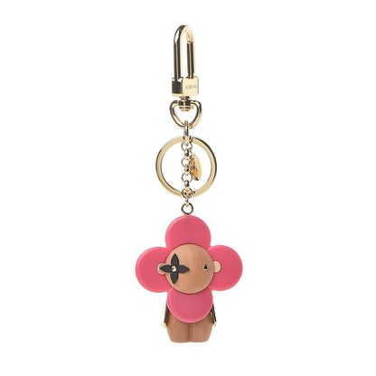 Louis Vuitton Resin Wood Vivienne Bag Charm Pink 1 of 5
