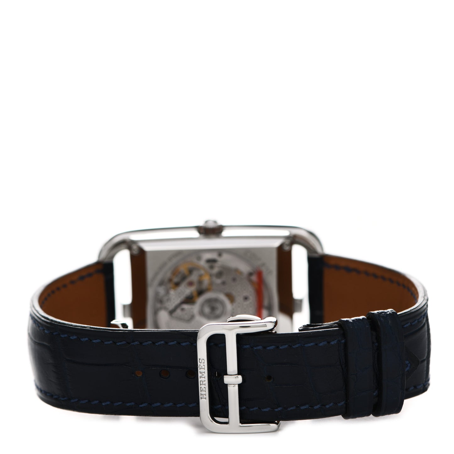 Stainless Steel Alligator 33mm Cape Cod Automatic Watch Bleu Saphir