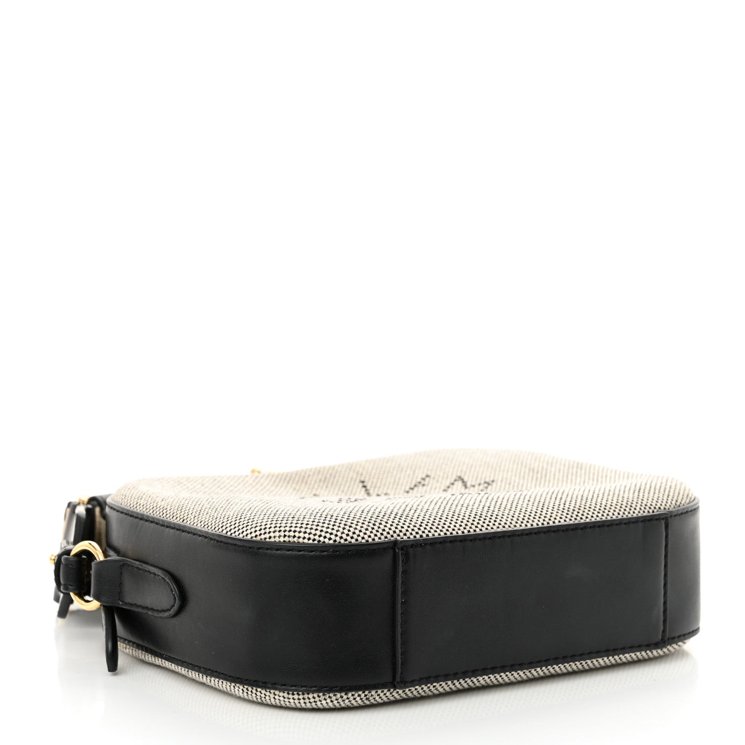 Stella McCartney Canvas Logo Small Camera Bag Salt Pepper 4 of 11