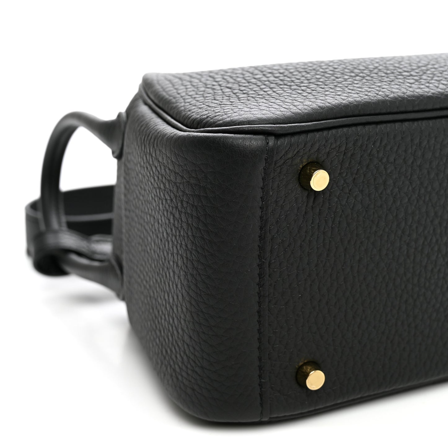 Taurillon Clemence Mini Lindy 20 Black