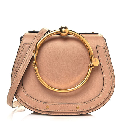 Chloe Calfskin Suede Small Nile Bracelet Bag Biscotti Beige 1 of 10