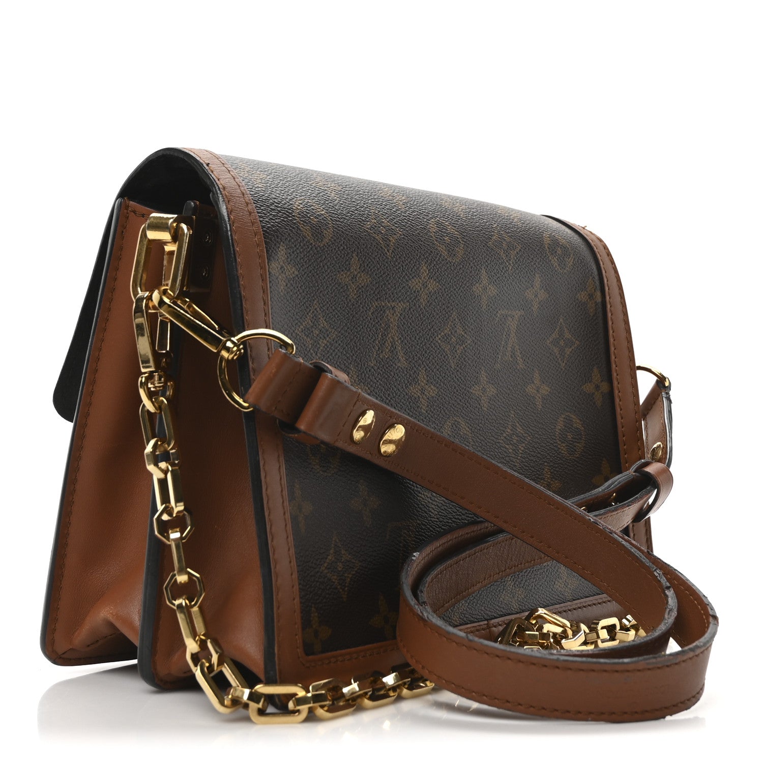 Louis Vuitton Reverse Monogram Dauphine MM 3 of 9