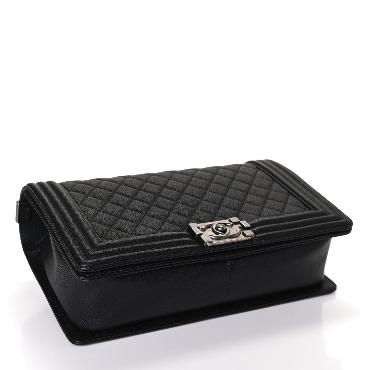 Chanel Caviar Quilted New Medium Boy Flap Black 3 of 5